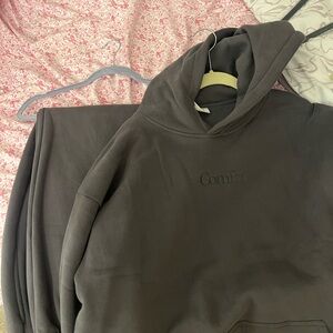 COMFRT COLLECTION Charcoal Gray SWEATSUIT SZ XL